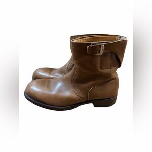 Versace Gianni Mens Ankle Boots Size 8, made in Italy leather boots vintage